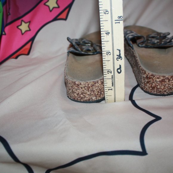 Leopard Double Buckle Slide Sandals 🌵8 - Picture 7 of 7